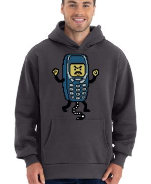 Retro pixelový mobil