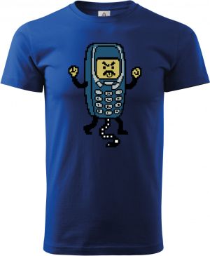 Retro pixelový mobil