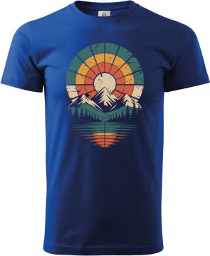 Retro výhled na hory