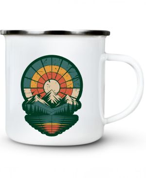 Retro výhled na hory