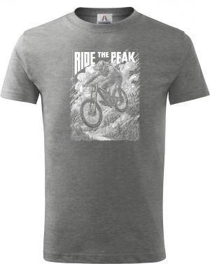 Ride the Peak, bílý potisk