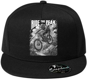 Ride the Peak, bílý potisk