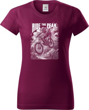 Ride the Peak, bílý potisk