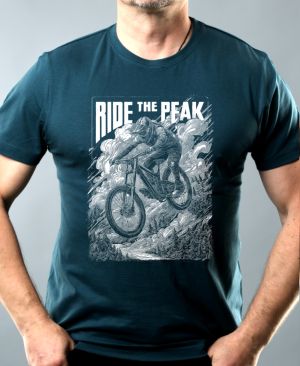 Ride the Peak, bílý potisk