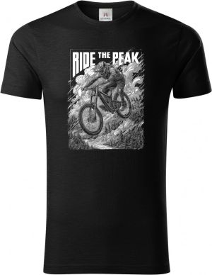 Ride the Peak, bílý potisk