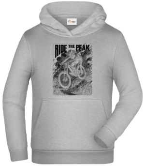 Ride the Peak, černý potisk