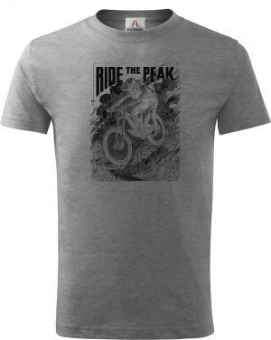 Ride the Peak, černý potisk