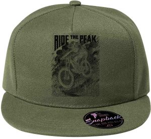 Ride the Peak, černý potisk