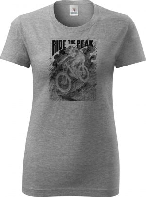Ride the Peak, černý potisk