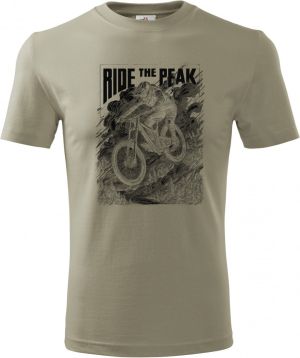 Ride the Peak, černý potisk