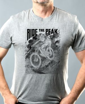 Ride the Peak, černý potisk