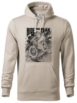 Ride the Peak, černý potisk