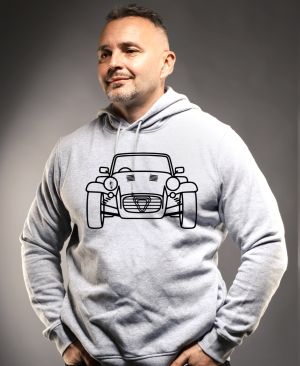 Roadster line-art, černý tisk