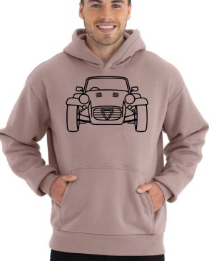 Roadster line-art, černý tisk