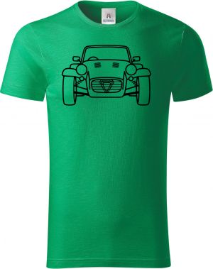 Roadster line-art, černý tisk