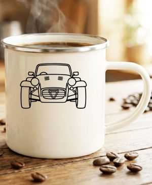 Roadster line-art, černý tisk