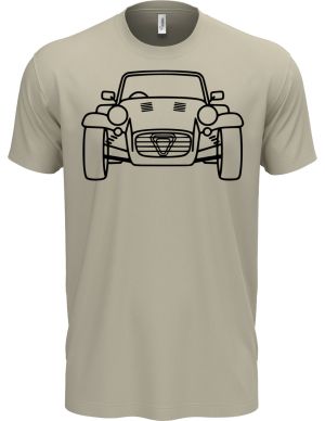 Roadster line-art, černý tisk