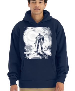 Robotický policista, bílý tisk