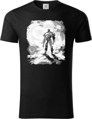 Robotický policista, bílý tisk