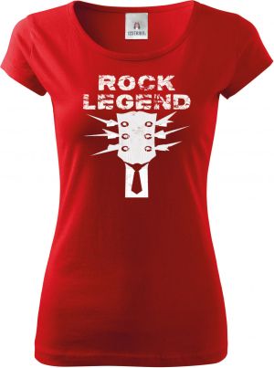 Rock legend, bílý tisk