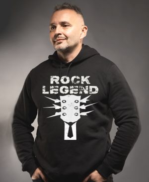 Rock legend, bílý tisk