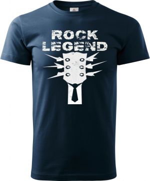 Rock legend, bílý tisk