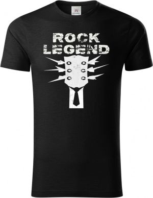 Rock legend, bílý tisk