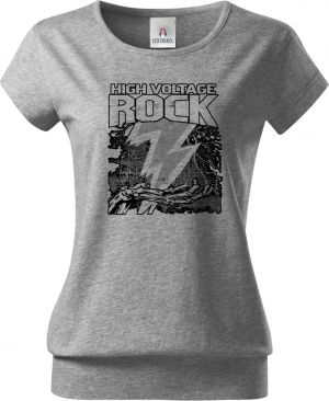 High voltage rock, černý tisk