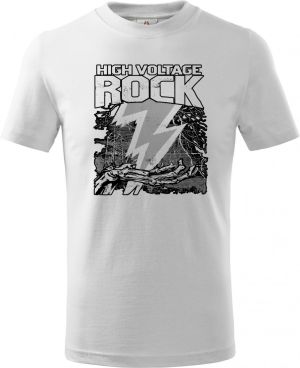 High voltage rock, černý tisk