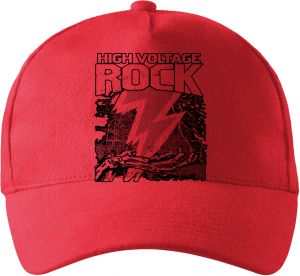 High voltage rock, černý tisk