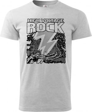 High voltage rock, černý tisk