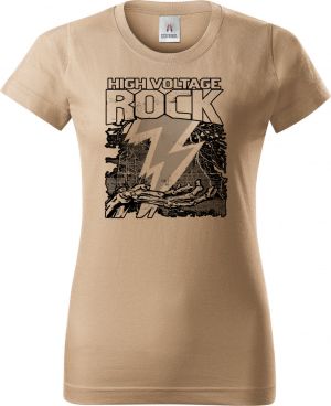 High voltage rock, černý tisk