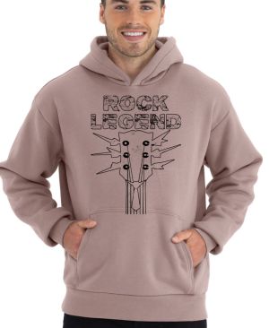 Rock legend, černý tisk