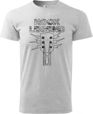 Rock legend, černý tisk