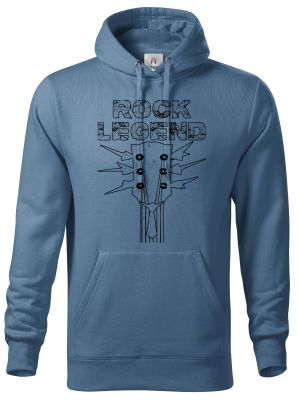 Rock legend, černý tisk