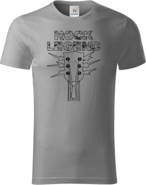 Rock legend, černý tisk