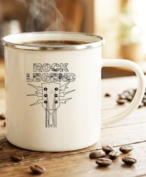 Rock legend, černý tisk