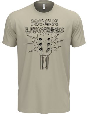 Rock legend, černý tisk