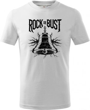 Rock or bust, černý tisk