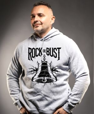 Rock or bust, černý tisk