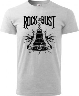 Rock or bust, černý tisk