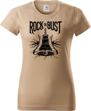 Rock or bust, černý tisk