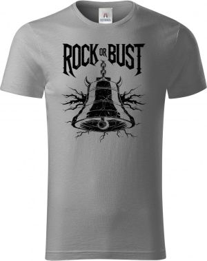 Rock or bust, černý tisk