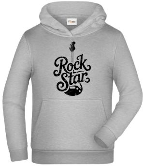 Rock star, černý tisk