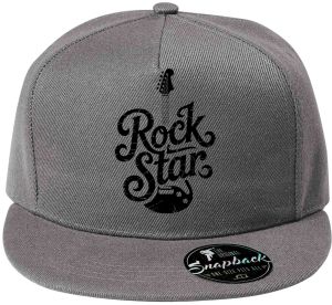 Rock star, černý tisk