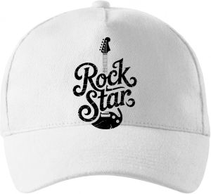 Rock star, černý tisk