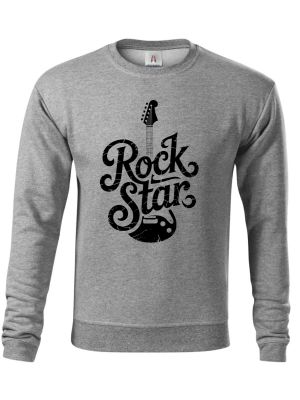 Rock star, černý tisk