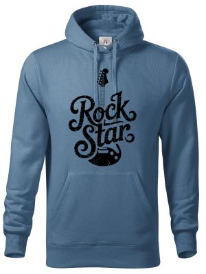 Rock star, černý tisk