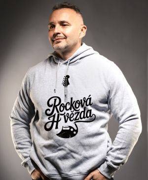 Rocková hvězda, černý tisk