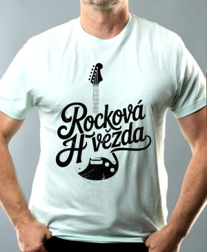 Rocková hvězda, černý tisk